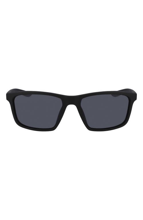 Nike Valient 60mm Square Sunglasses In Black