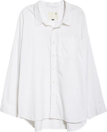 R13 Oversize Oxford Button Up Shirt Nordstrom