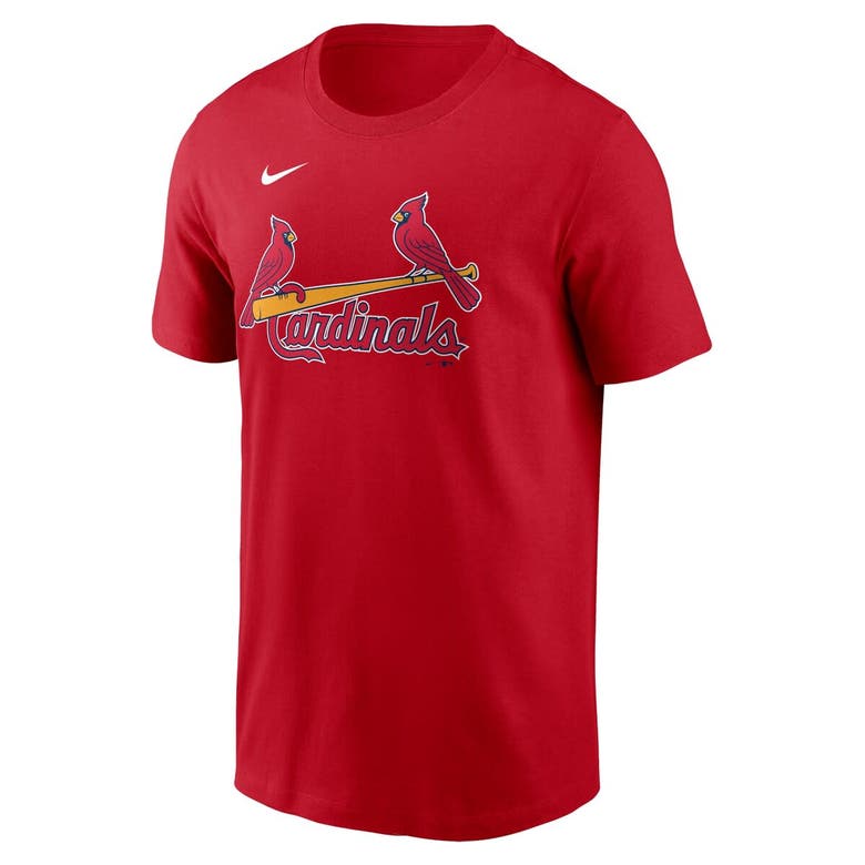 Shop Nike Paul Goldschmidt Red St. Louis Cardinals Fuse Name & Number T-shirt