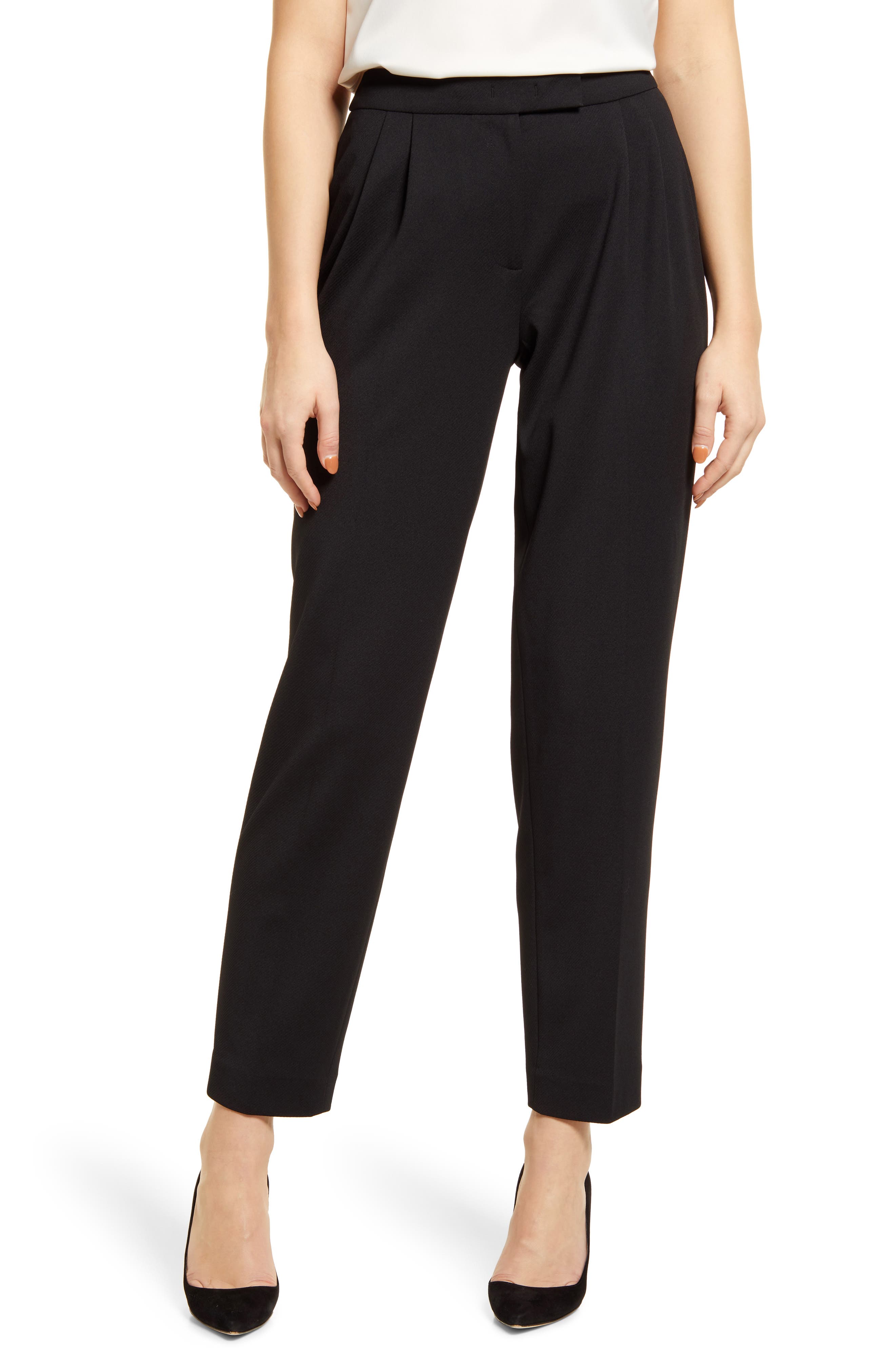 anne klein elastic waist pants