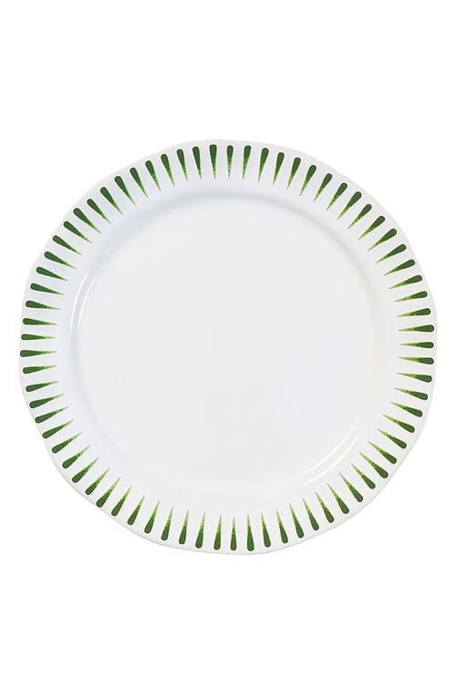 Juliska Sitio Stripe Salad Plate in Basil at Nordstrom