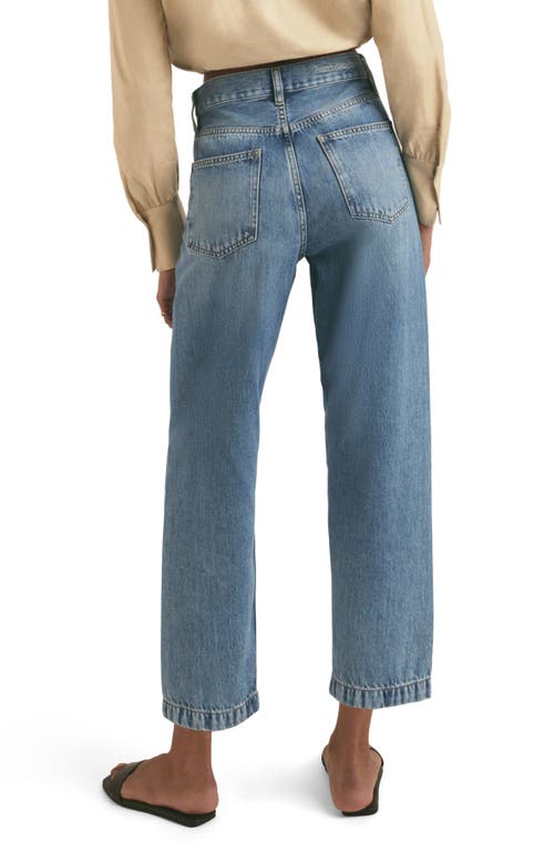 Shop Favorite Daughter The Nikki Mid Rise Barrel Jeans In Venice