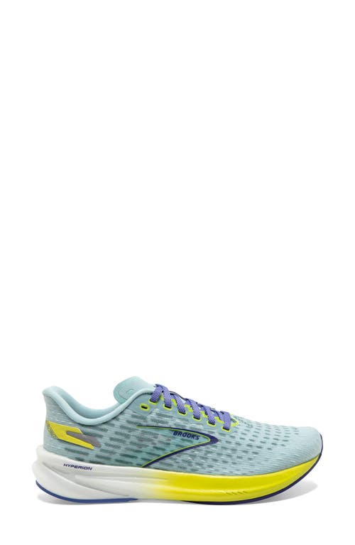 Brooks Hyperion Training Shoe In Canal Blue/love Bird/wisteria