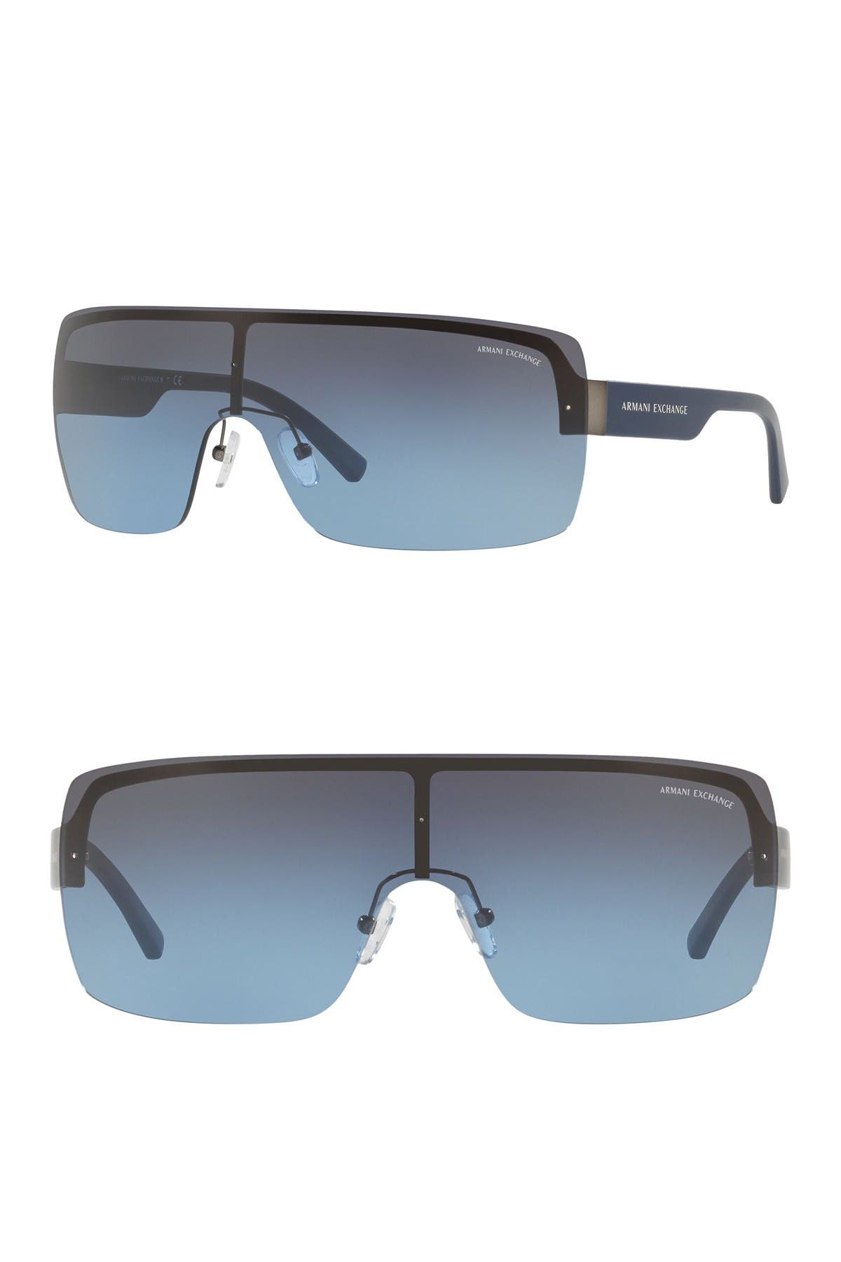 armani exchange folding sunglasses