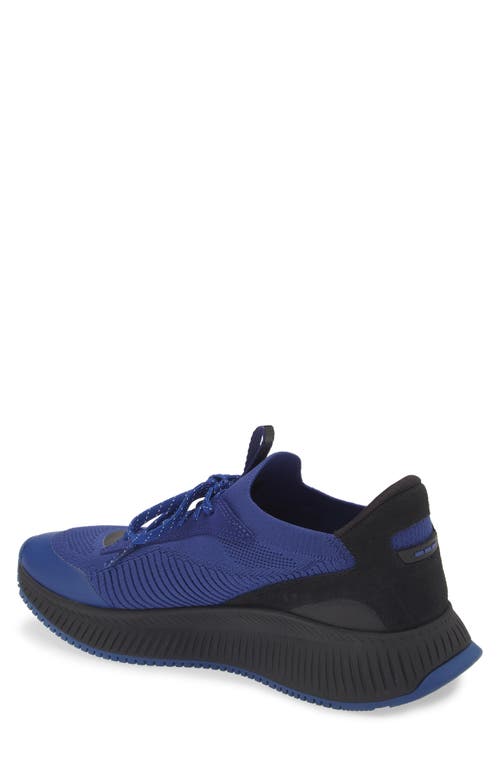 Hugo Boss Boss Ttnm Evo Knit Sneaker In Open Blue