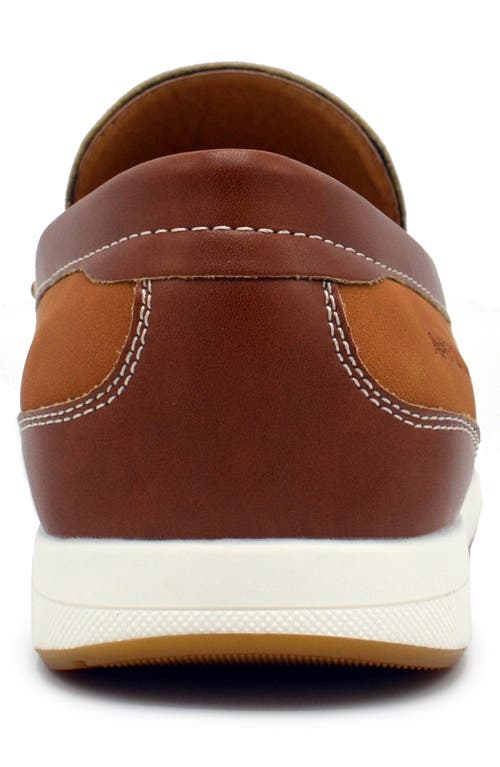 Aston Marc Crosby Bit Loafer In Tan