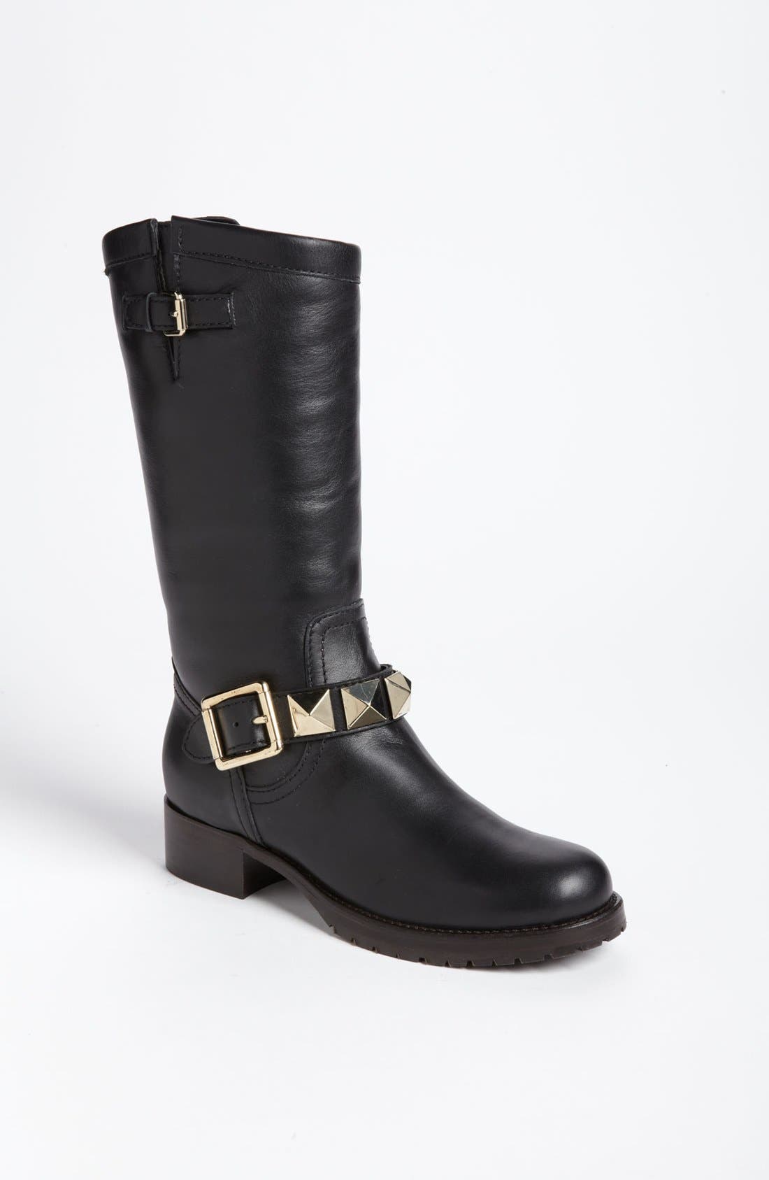 VALENTINO GARAVANI 'Lock Stud' Biker Boot Nordstrom