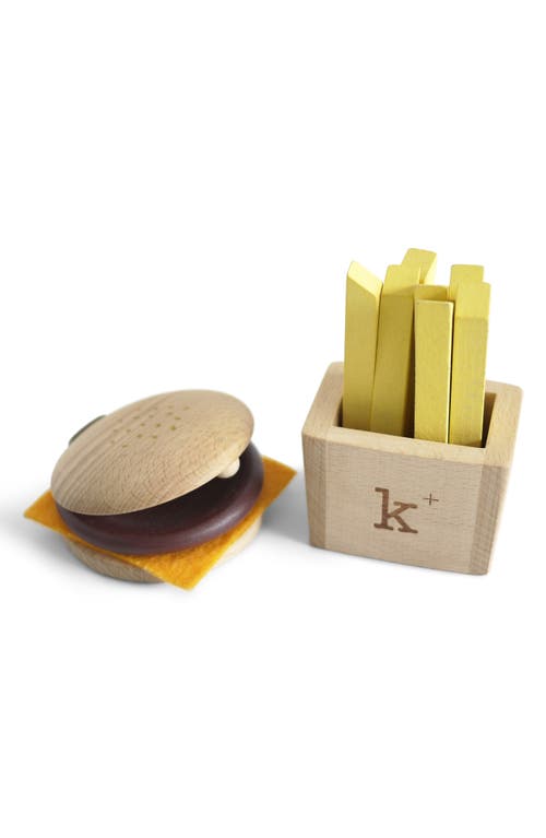 kiko+ & gg* Hamburger Playset in Natural