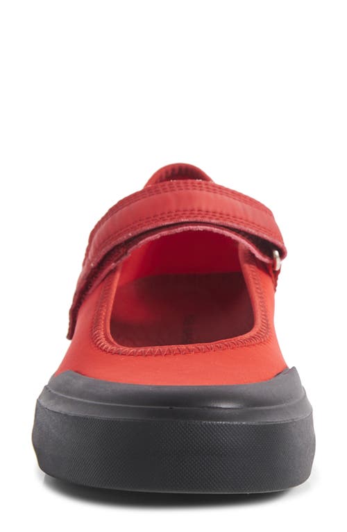 Free People Sporty Mary Jane Flat In Red