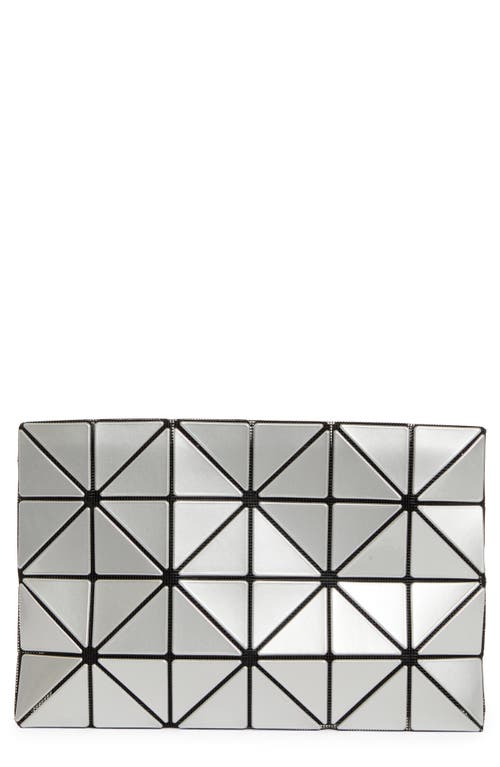 Bao Bao Issey Miyake Lucent Zip Pouch In Silver