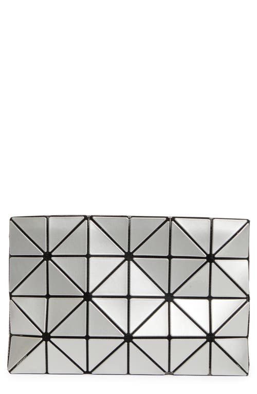 Shop Bao Bao Issey Miyake Lucent Zip Pouch In Silver