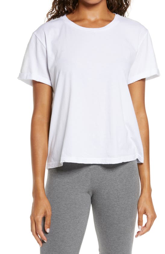 Click to view more detailed imagery on our partner's website Felina Women's Kotoi Distressed Lounge T-shirt In White