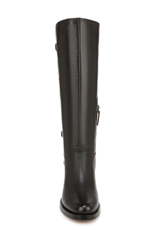 Shop Franco Sarto Padova Knee High Boot In Dark Brown