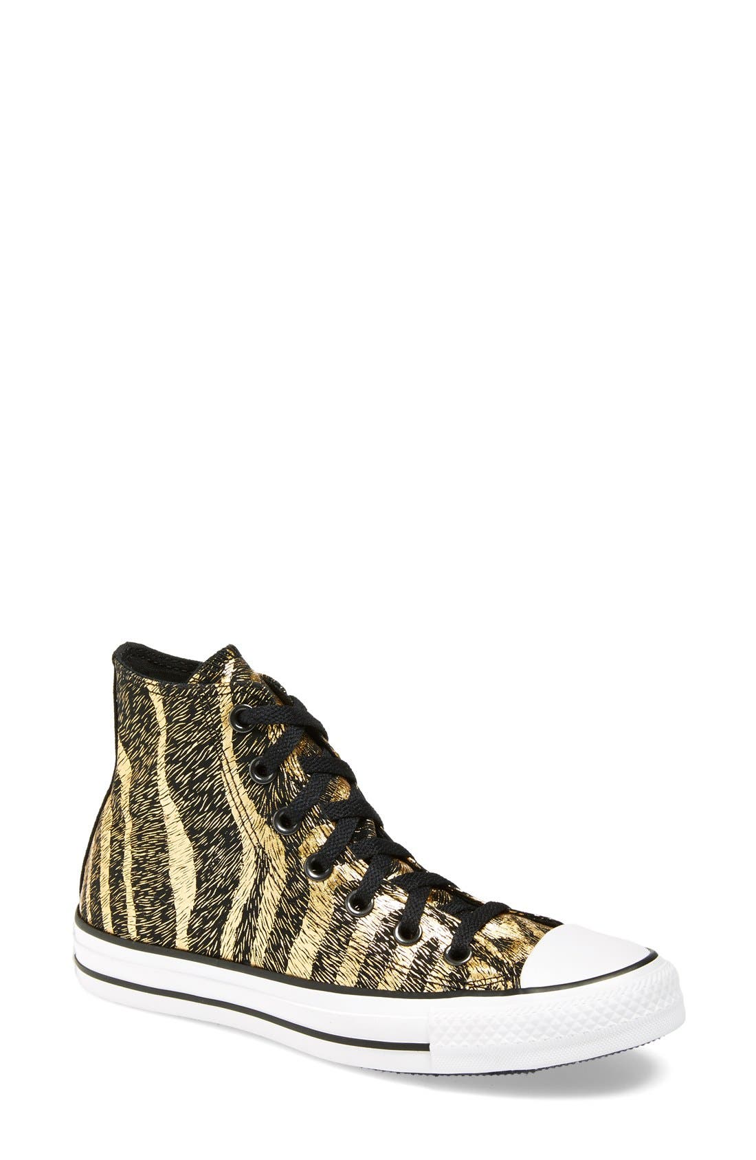 animal print high top sneakers