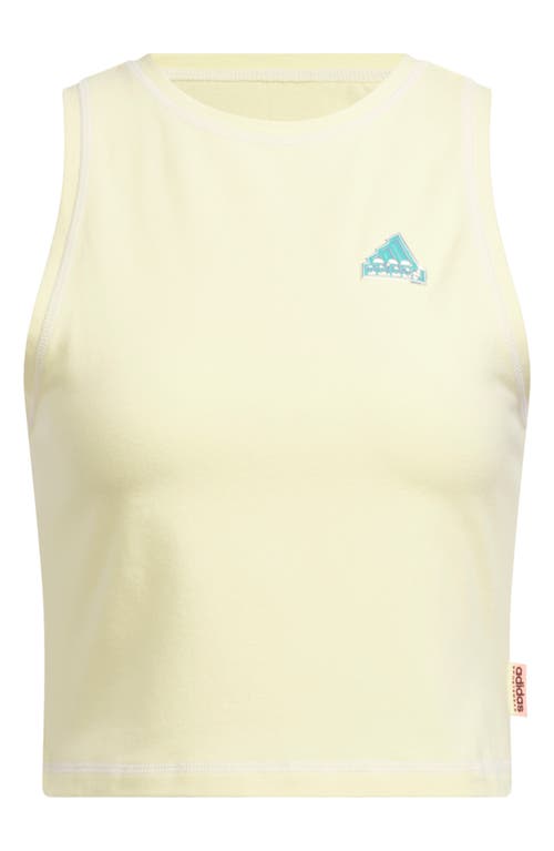 Shop Adidas Originals Adidas Sun Pack Tank In Almost Yellow