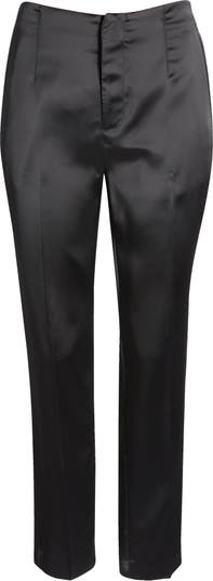 Pants & Jumpsuits, Vintage High Rise Ta Brand Spandex Black Sheen  Pantsstretchy