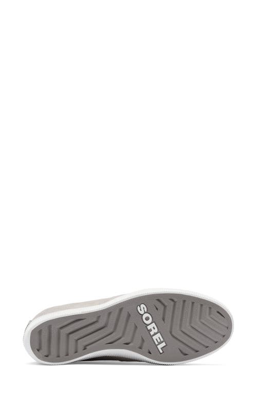 Shop Sorel Out N About Slip-on Wedge Shoe Ii In Chrome Grey/white