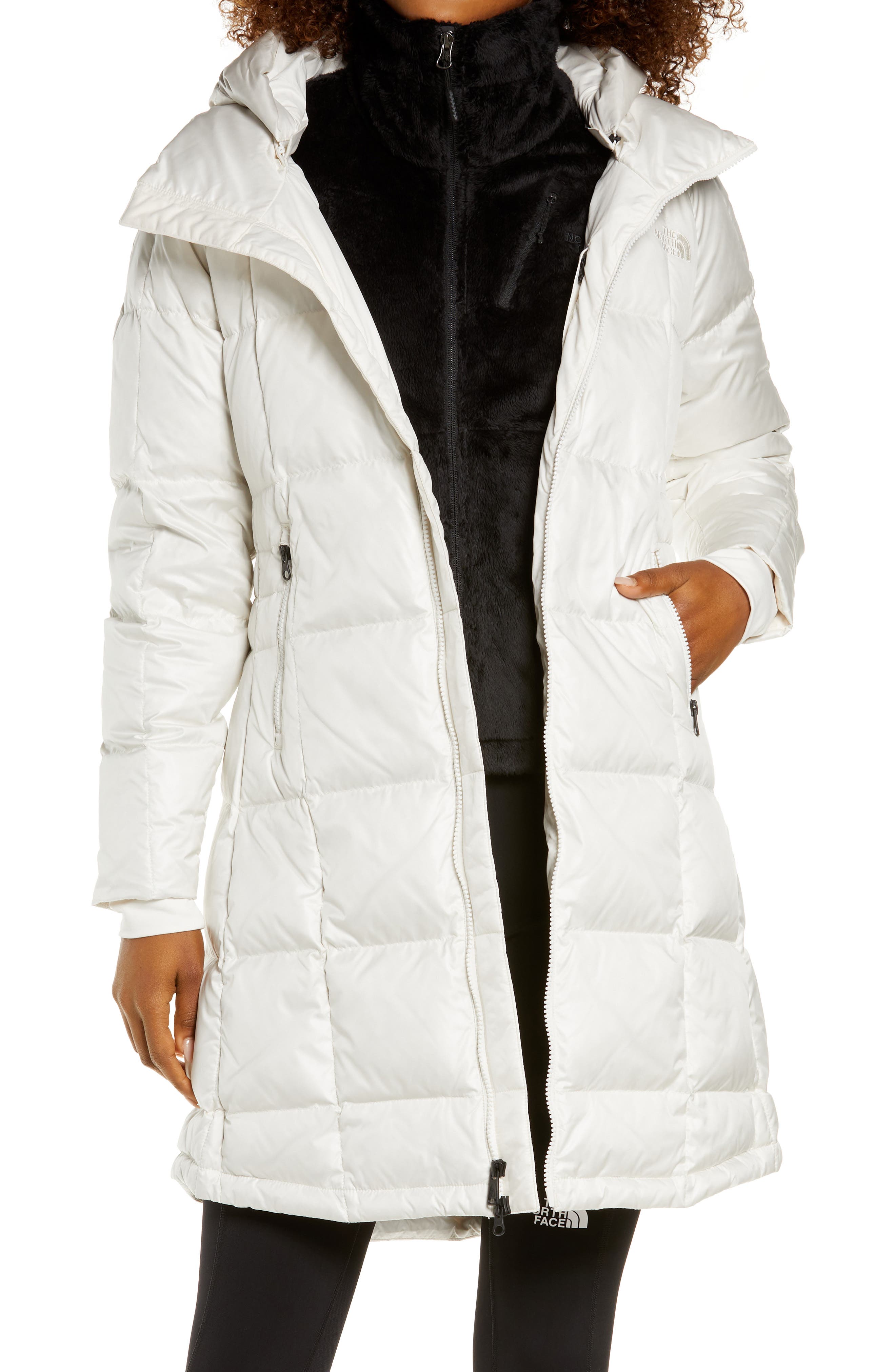 ladies white winter jackets