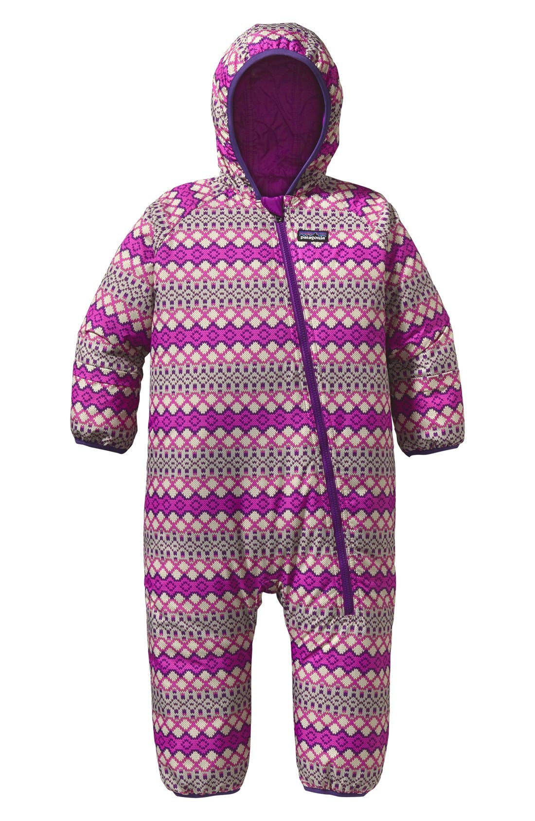 Patagonia Reversible Bunting, Bodysuit & Pants (Baby Girls) Nordstrom