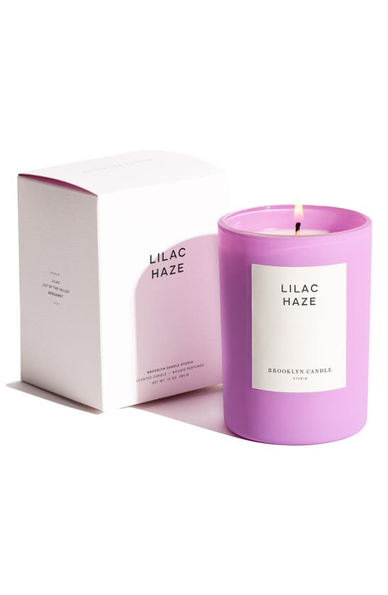 Shop Brooklyn Candle Lilac Haze Candle In Light/ Pastel Purple