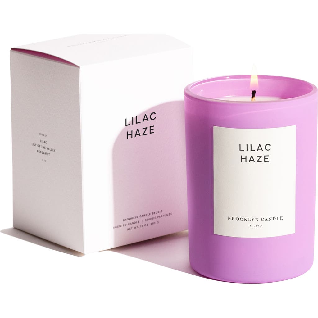 Brooklyn Candle Studio Lilac Haze Candle In Light/pastel Purple