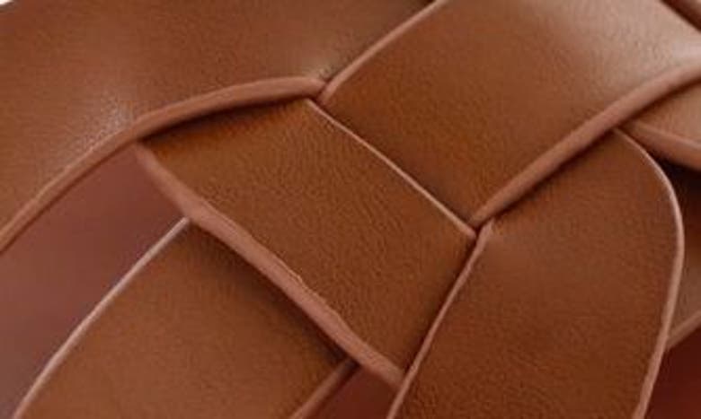 Mia Poliana Slide Sandal In Cognac