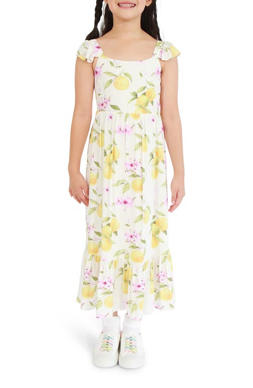 Belle & Bloom Sunset Sakura Maxi Dress In Sakura Orchard