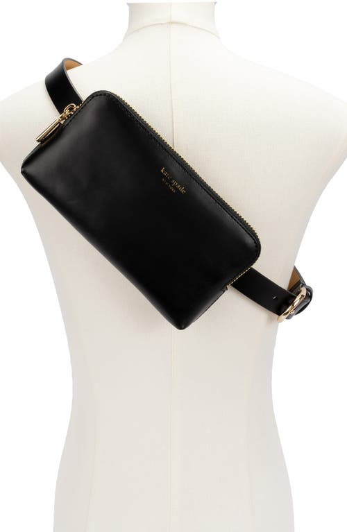 Shop Kate Spade New York Logo Belt Bag In Black