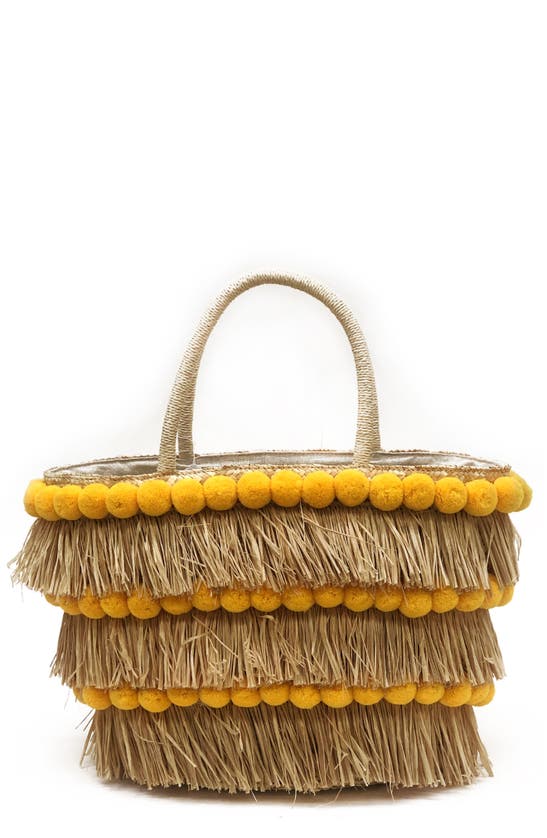 Btb Los Angeles Olivia Tote In Yellow