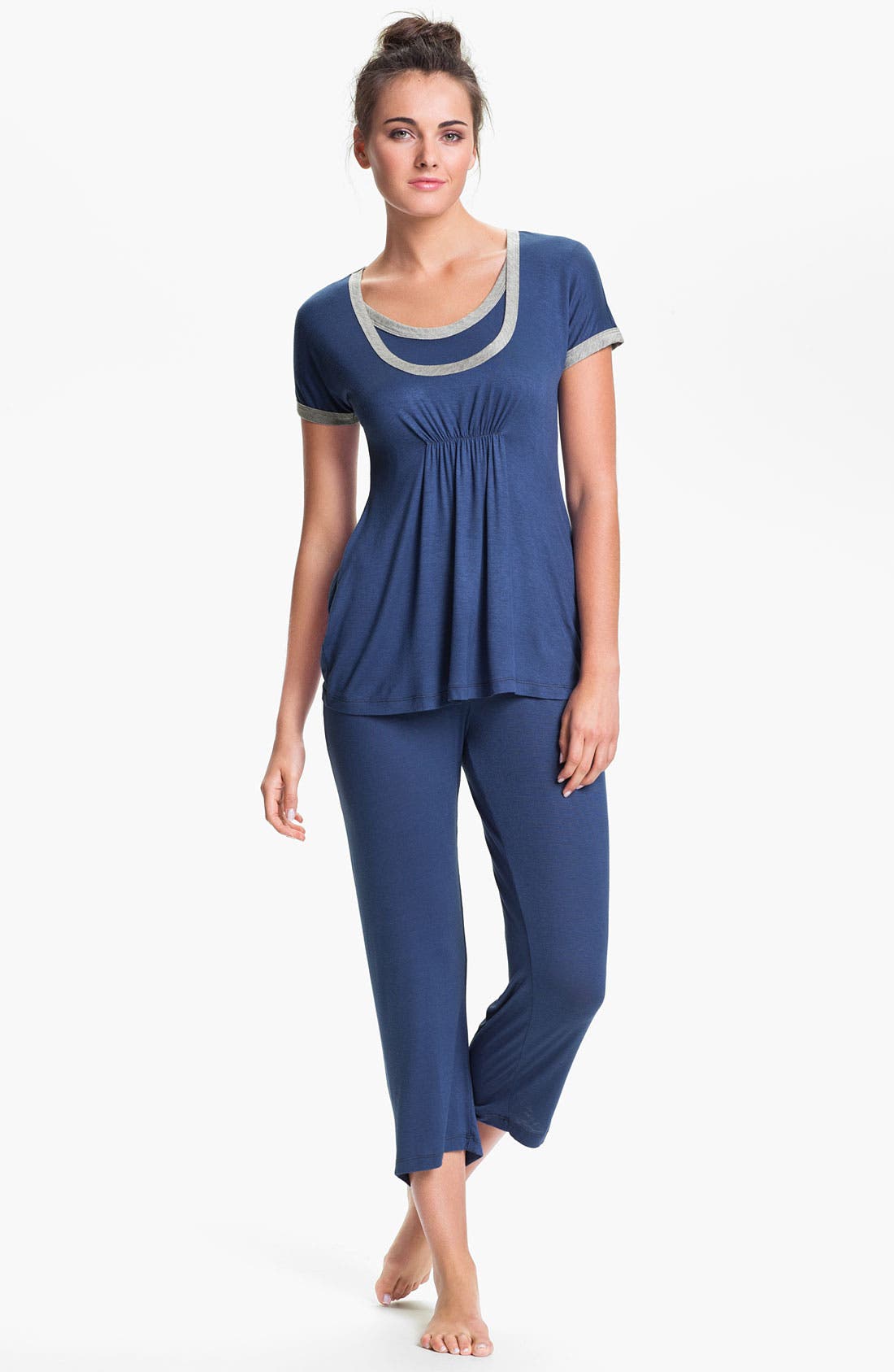 Japanese Weekend Maternity Pajama Gift Set with Infant Blanket Nordstrom