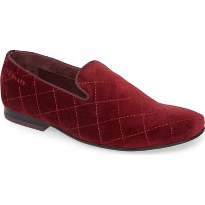 Ted Baker London Aldmir Venetian Loafer- Red