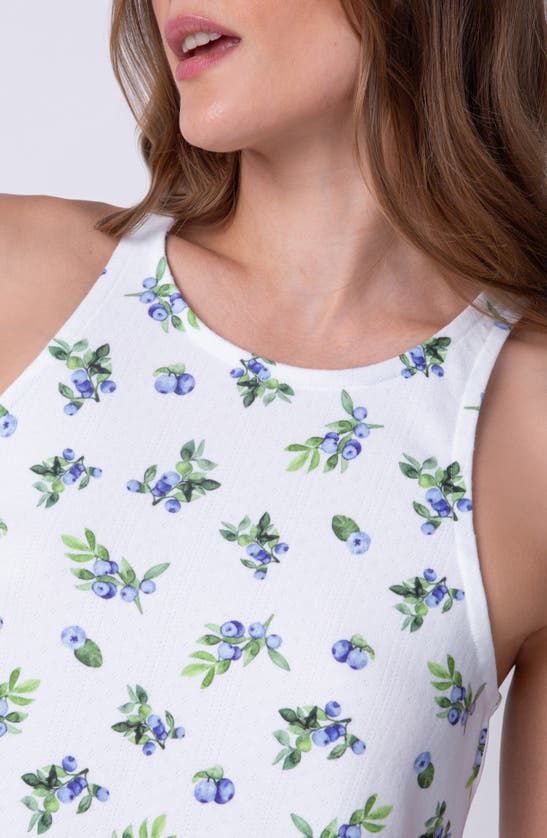 PJ SALVAGE PJ SALVAGE BLUEBERRY LOUNGE TANK TOP