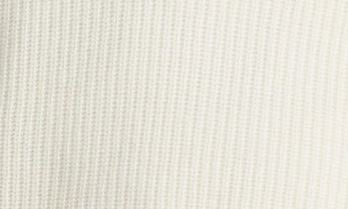 Vince Mesh Regular Fit Merino Wool Sweater In Bone