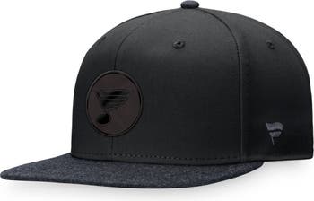 St. Louis Blues Fanatics Branded Tonal Snapback Hat - Black