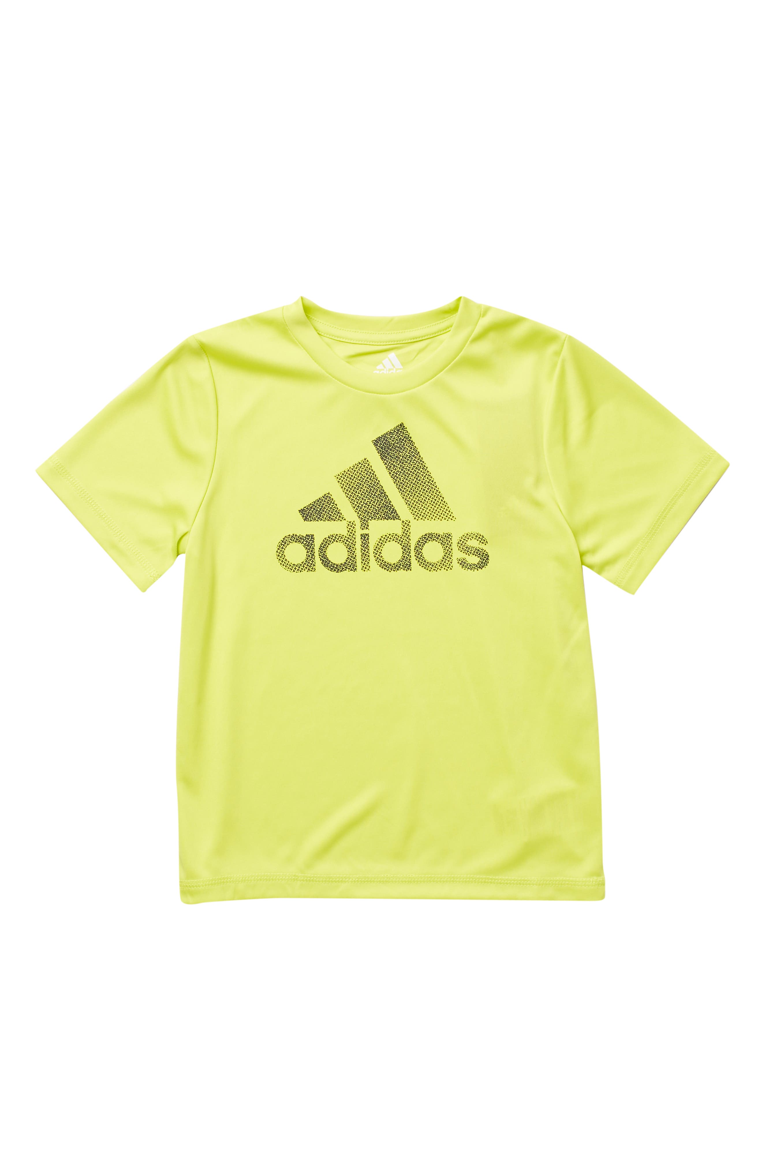 Adidas Originals Kids' Logo Tee In Acid Ylw
