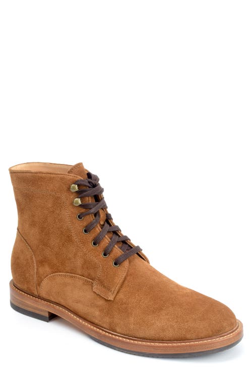 Batton Lace-Up Boot in Tan