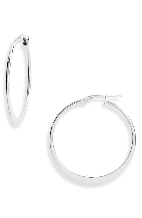 Argento Vivo Sterling Silver Small Hoop Earrings at Nordstrom
