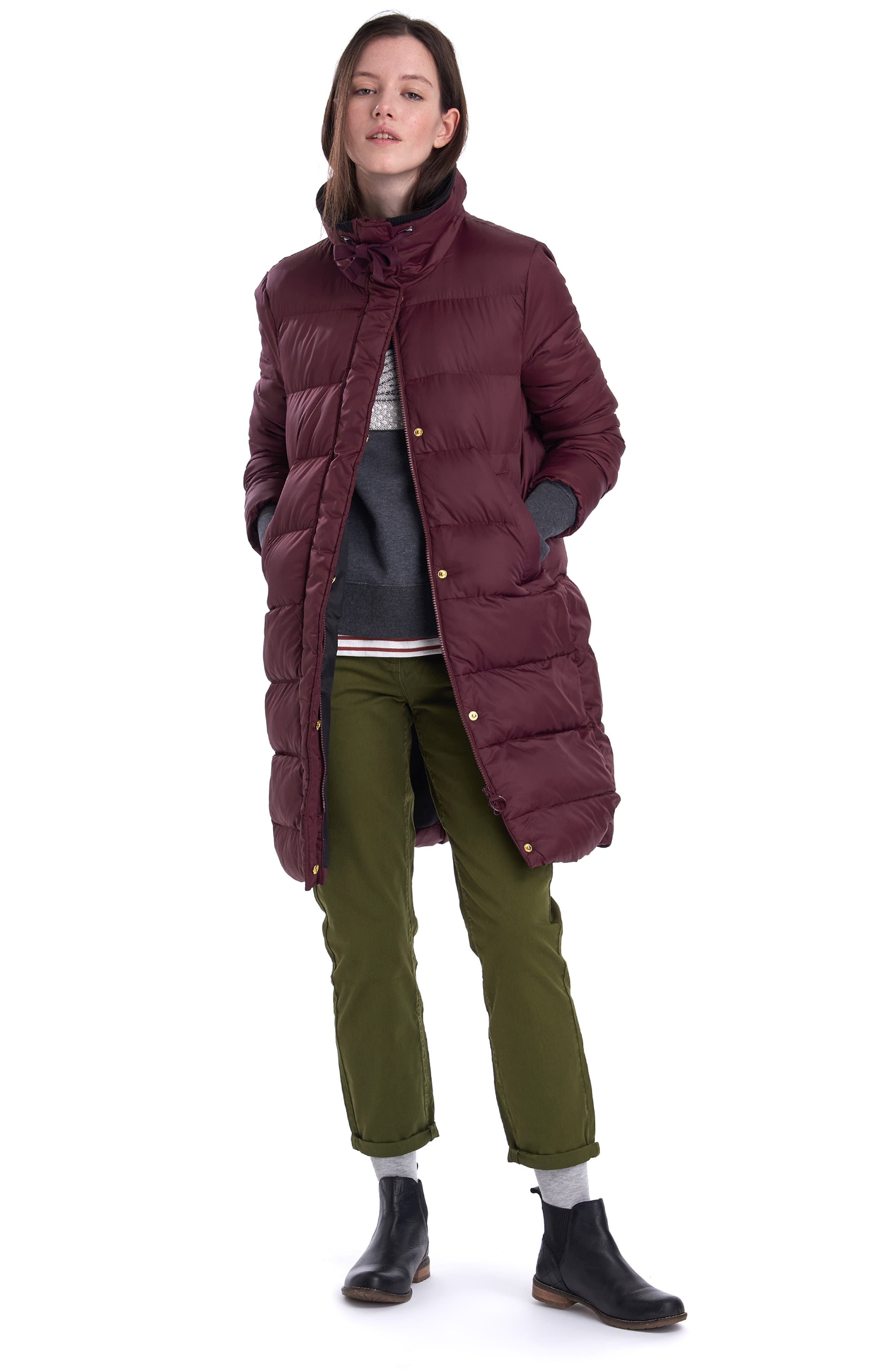 barbour lifestyle weatheram puffer jacket