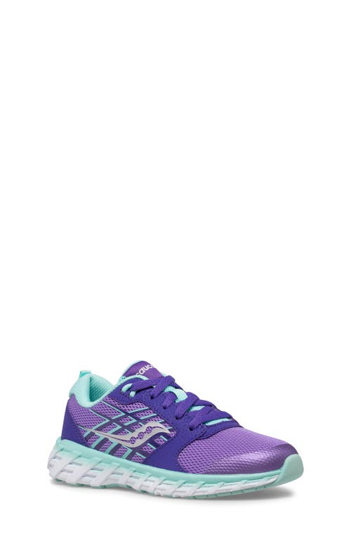 Saucony Wind 2.0 Water Repellent Sneaker in Purple/Turquoise at Nordstrom, Size 11 M