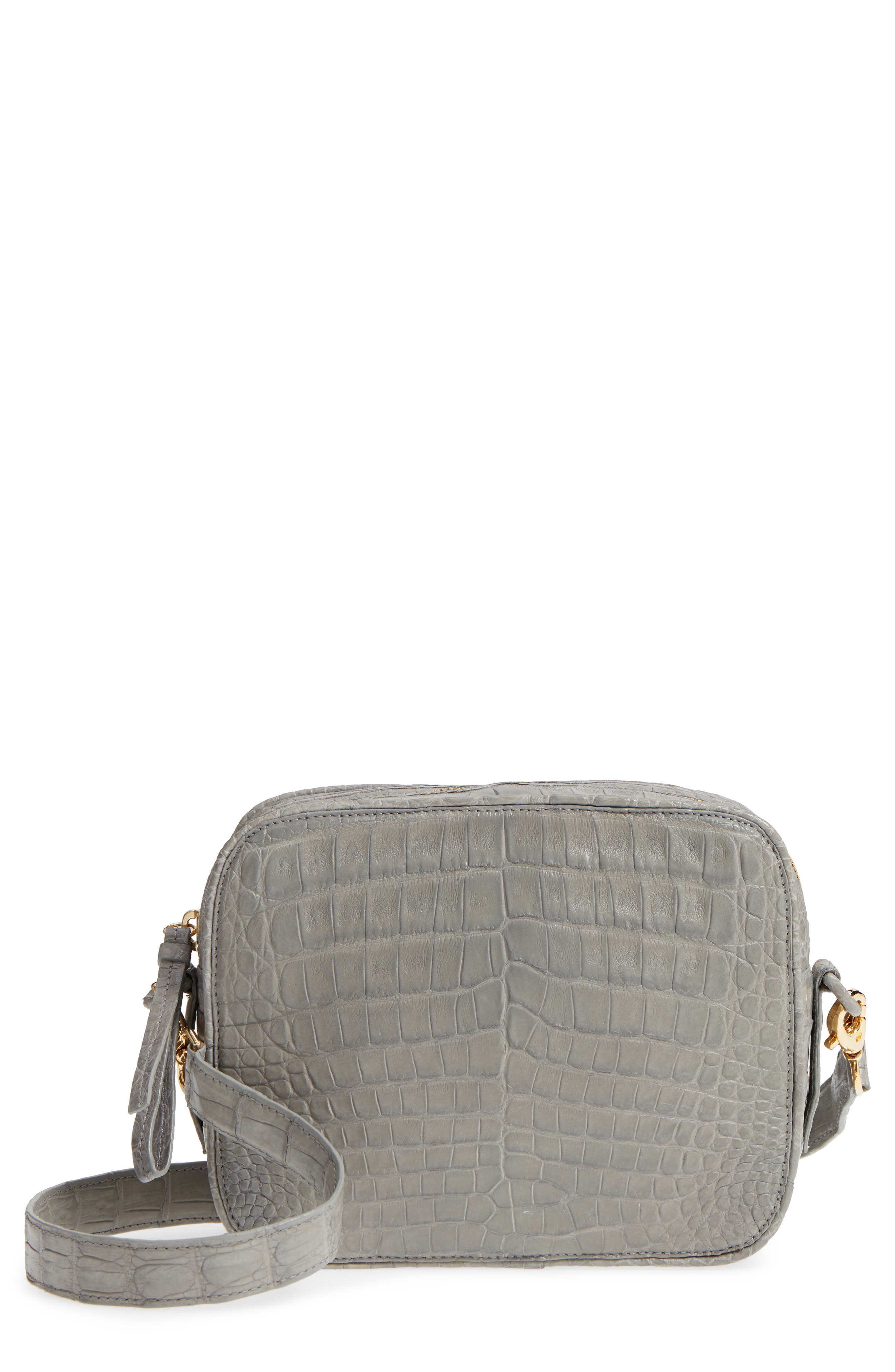 Nancy Gonzalez Genuine Crocodile Crossbody Bag Nordstrom