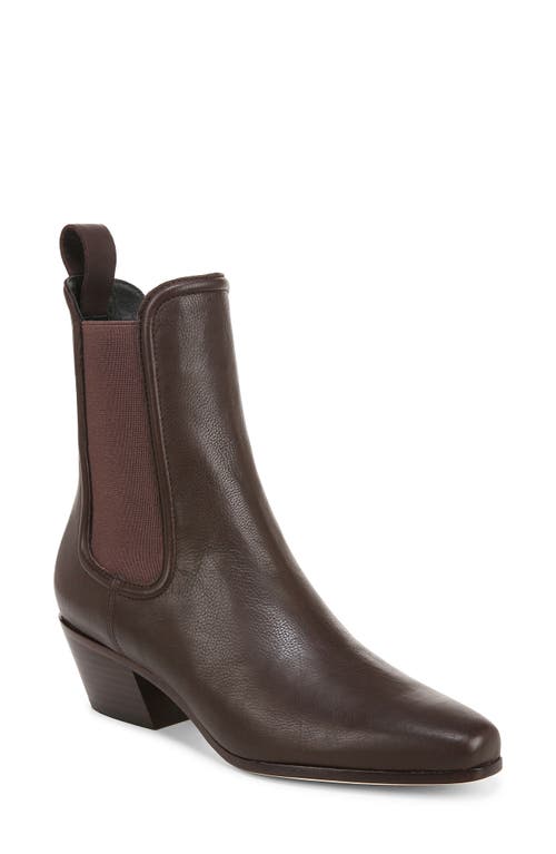 Shop Veronica Beard Lada Chelsea Boot In Espresso