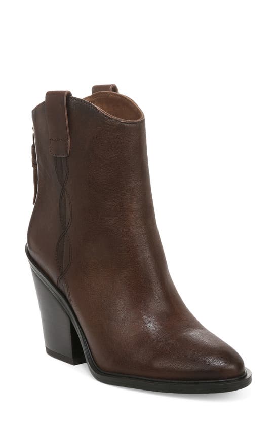 Franco Sarto Germaine Western Boot In Brown | ModeSens