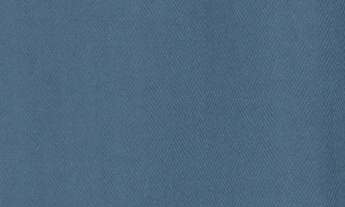 Westzeroone Baylor Cotton Short Sleeve Button-up Shirt In Orion Blue