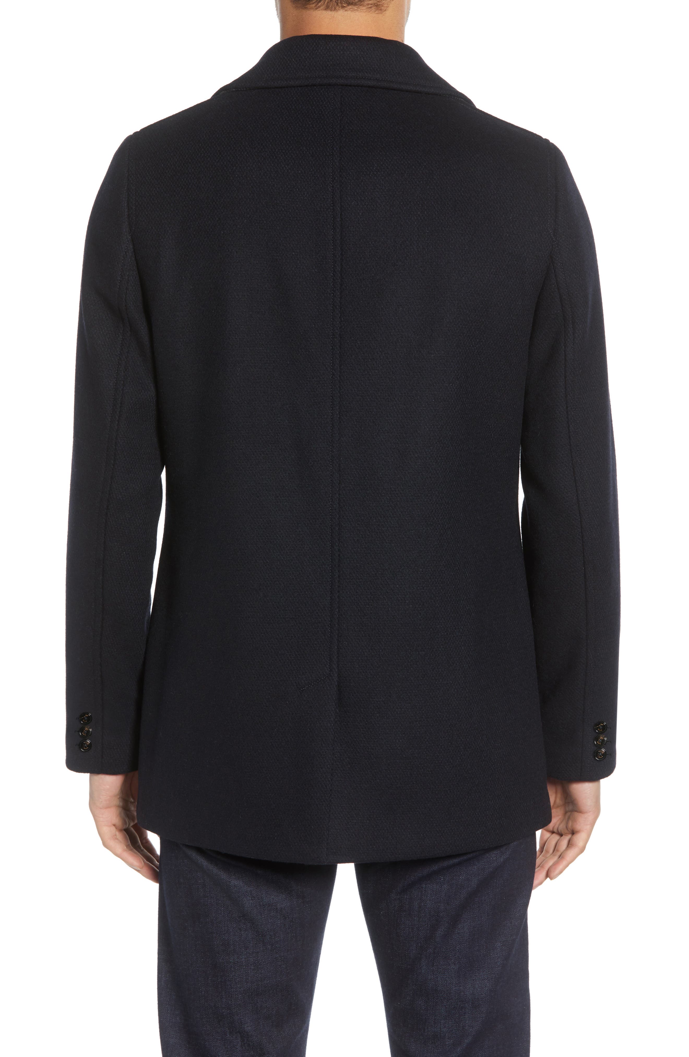 Ted Baker London Westun Double Breasted Peacoat Nordstrom Rack