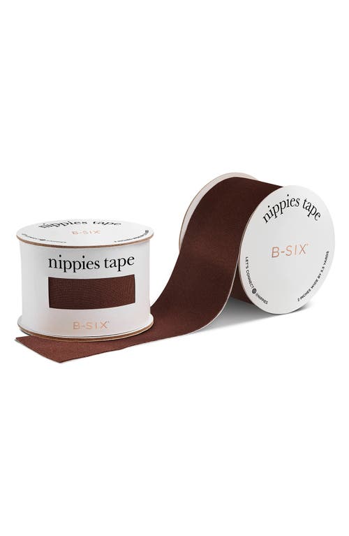 Bristols 6 Breast Tape in Dark Brown