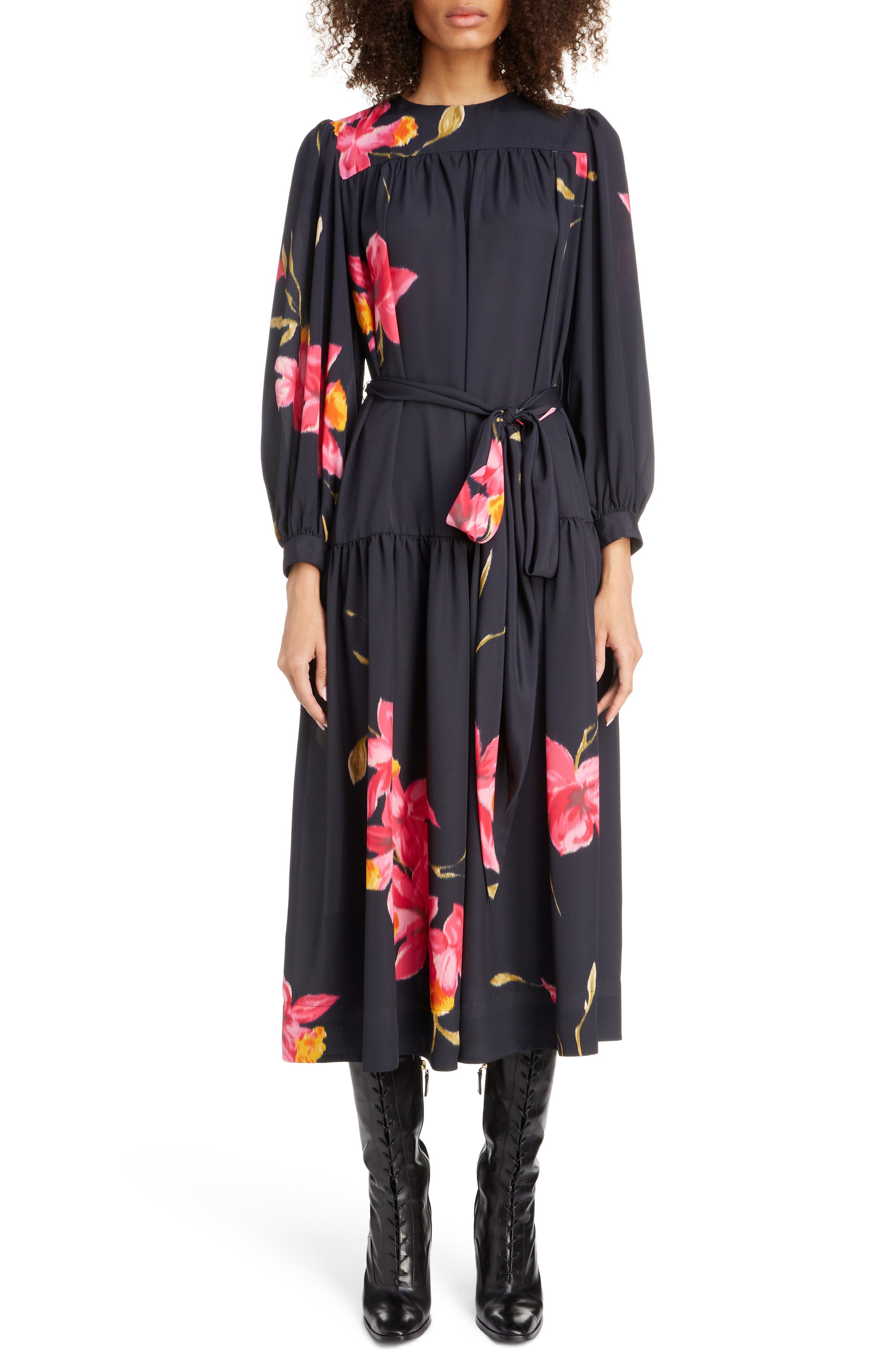 marc jacobs floral dress