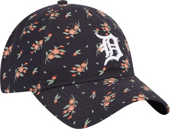 Girls Youth New Era Navy Detroit Tigers Floral 9TWENTY Adjustable Hat