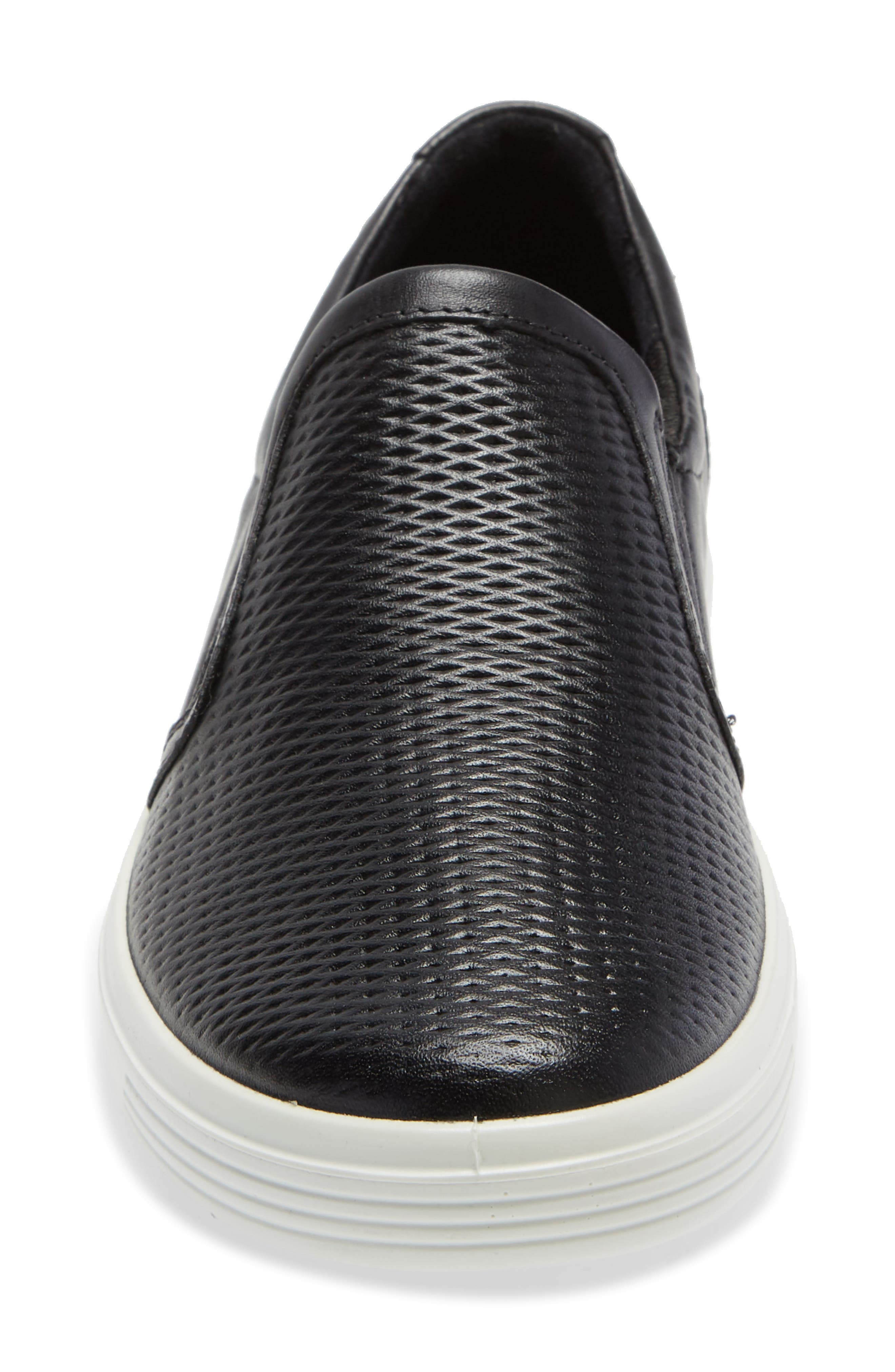 ecco soft classic slip on sneaker
