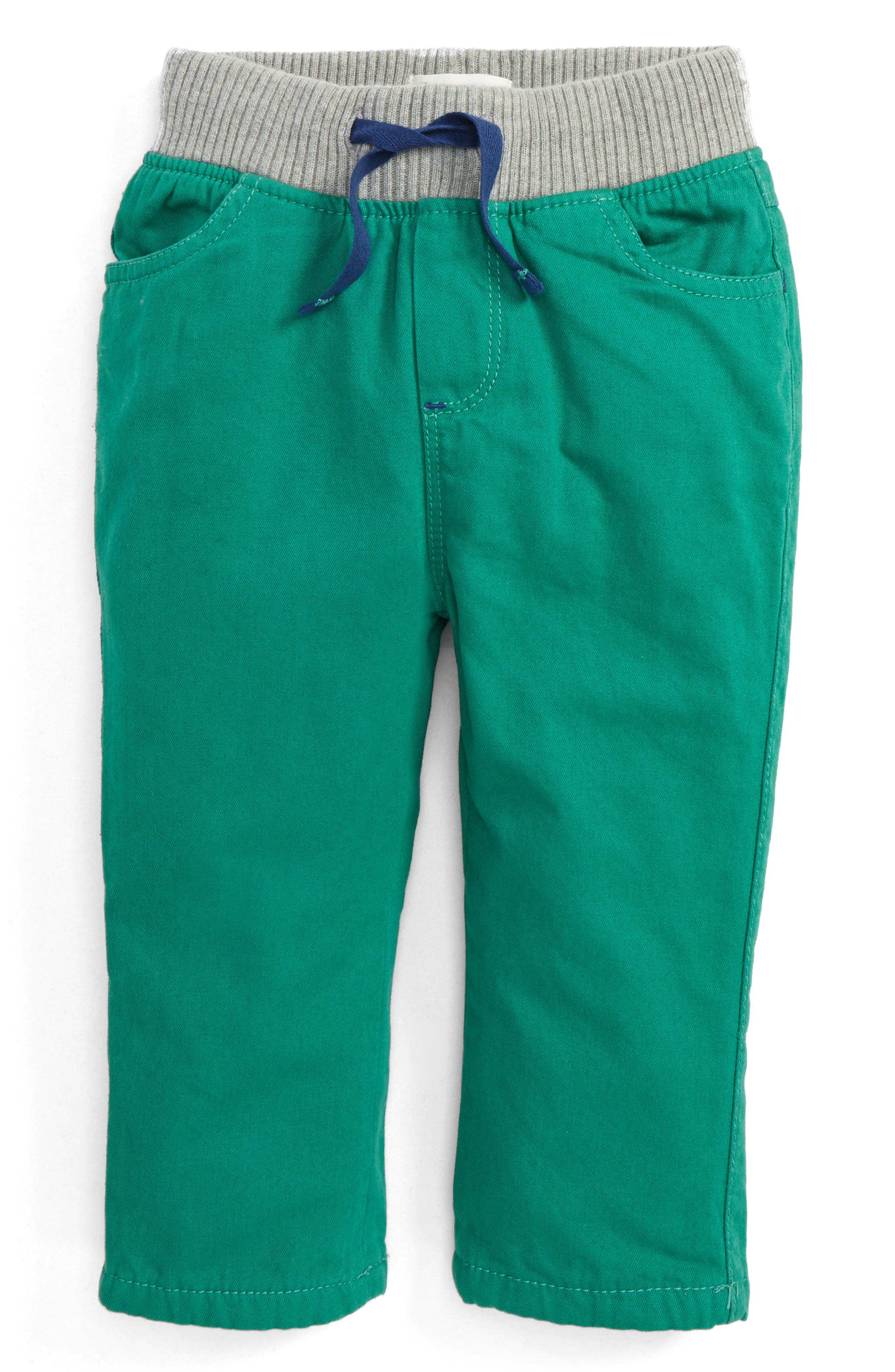 Mini Boden Rib Waist Pants (Baby Boys & Toddler Boys) Nordstrom