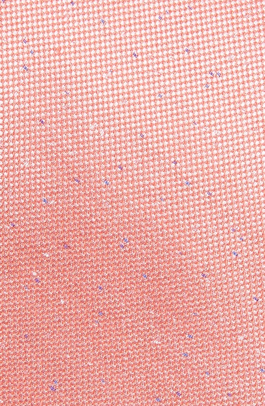 Wrk Neppy Solid Silk Tie In Candy Pink